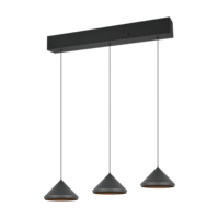 Trio LAGUNA hanglamp | LED | mat zwart | 70 x 18 cm | IP20 Trio LAGUNA hanglamp | LED | mat zwart | 70 x 18 cm | IP20