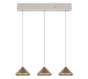 Trio Lighting Trio LAGUNA pendant light | 5W | mocha brown | IP20 | 200 cm