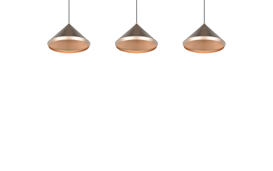 Trio Lighting Trio LAGUNA pendant light | 5W | mocha brown | IP20 | 200 cm Trio Lighting Trio LAGUNA pendant light | 5W | mocha brown | IP20 | 200 cm