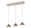 Trio Lighting Trio LAGUNA pendant light | 5W | mocha brown | IP20 | 200 cm