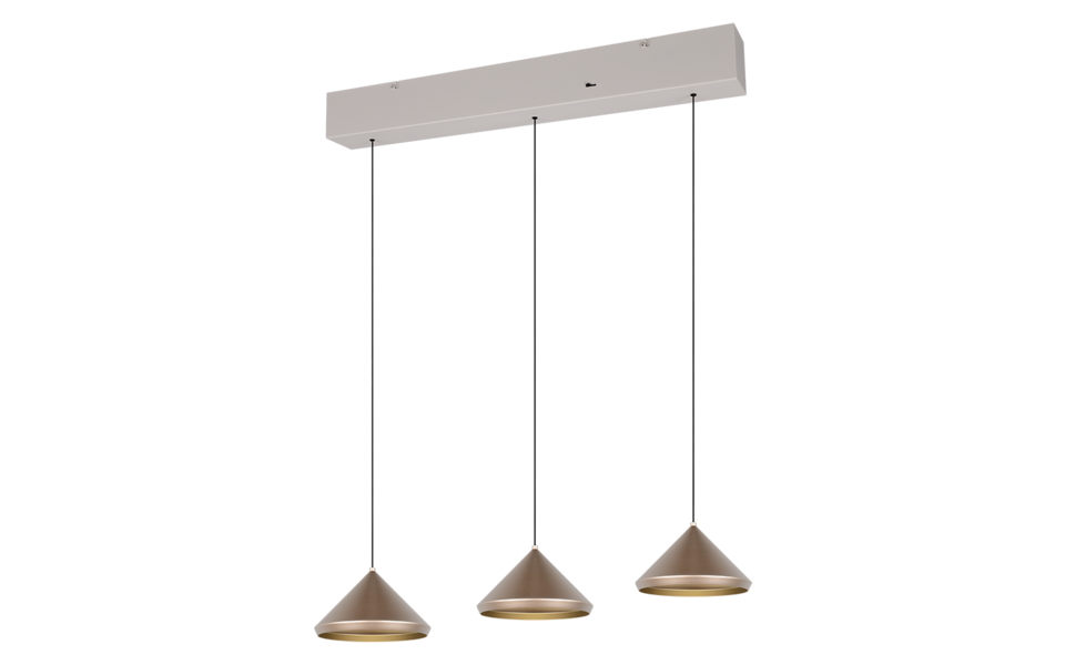 Trio Lighting Trio LAGUNA pendant light | 5W | mocha brown | IP20 | 200 cm Trio Lighting Trio LAGUNA pendant light | 5W | mocha brown | IP20 | 200 cm