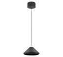 Trio Lighting Trio LAGUNA LED pendant light | 1x 15W 1800 lm 4000K | black | Ø 30 cm | IP20 | 180 cm