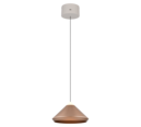 Trio Lighting Trio LAGUNA LED pendant light | 1x 15W 1800 lm 4000K | mocha brown | Ø 30 cm | IP20 | 180 cm