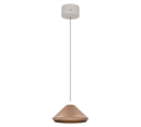 Trio Lighting Trio LAGUNA LED pendant light | 1x 15W 1800 lm 4000K | mocha brown | Ø 30 cm | IP20 | 180 cm