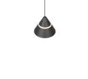 Trio Lighting Trio ROMEO pendant light | 7W | black | Ø 10 cm | IP20 | 200 cm