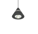 Trio Lighting Trio ROMEO hanglamp | LED | mat zwart | Ø 14,5 cm | IP20 | 1x 7W | 700 lm | 2300+3000+4000K | niet dimbaar
