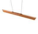 Trio Lighting Trio EDGEWOOD hanglamp | LED | houtkleur | 115 x 9 cm | IP20 | 1x 27W | 3100 lm | 2700-6000K | dimbaar