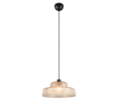 Trio Lighting Trio ABELLA hanglamp | E27 Fitting | amber | Ø 35 cm | IP20 | excl. 1x E27 | max. 10W