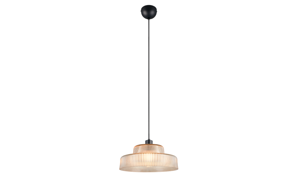 Trio Lighting Trio ABELLA hanglamp | E27 Fitting | amber | Ø 35 cm | IP20 | excl. 1x E27 | max. 10W Trio Lighting Trio ABELLA hanglamp | E27 Fitting | amber | Ø 35 cm | IP20 | excl. 1x E27 | max. 10W