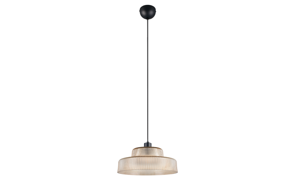 Trio Lighting Trio ABELLA pendant light | 1x E27 max 40W | Ø 35 cm | IP20 | 150 cm