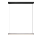 Trio Lighting Trio WALLACE hanglamp | LED | nikkel mat | 112,5 x 9 cm | IP20 | 1x 29W | 3500 lm | 2300+3000+4000K | dimbaar