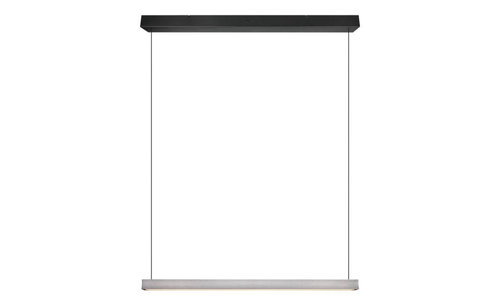 Trio Lighting Trio WALLACE hanglamp | LED | nikkel mat | 112,5 x 9 cm | IP20 | 1x 29W | 3500 lm | 2300+3000+4000K | dimbaar