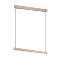 Trio WALLACE hanglamp | LED | warm beige | 112,5 x 9 cm | IP20 Trio WALLACE hanglamp | LED | warm beige | 112,5 x 9 cm | IP20