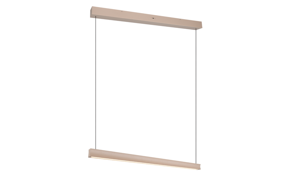 Trio Lighting Trio WALLACE hanglamp | LED | warm beige | 112,5 x 9 cm | IP20 | 1x 29W | 3500 lm | 2300+3000+4000K | dimbaar Trio Lighting Trio WALLACE hanglamp | LED | warm beige | 112,5 x 9 cm | IP20 | 1x 29W | 3500 lm | 2300+3000+4000K | dimbaar