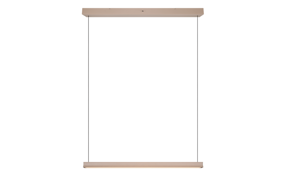 Trio Lighting Trio WALLACE hanglamp | LED | warm beige | 112,5 x 9 cm | IP20 | 1x 29W | 3500 lm | 2300+3000+4000K | dimbaar Trio Lighting Trio WALLACE hanglamp | LED | warm beige | 112,5 x 9 cm | IP20 | 1x 29W | 3500 lm | 2300+3000+4000K | dimbaar