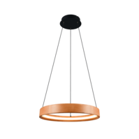 Trio LYNWOOD hanglamp | LED | houtkleur | Ø 50 cm | IP20 Trio LYNWOOD hanglamp | LED | houtkleur | Ø 50 cm | IP20