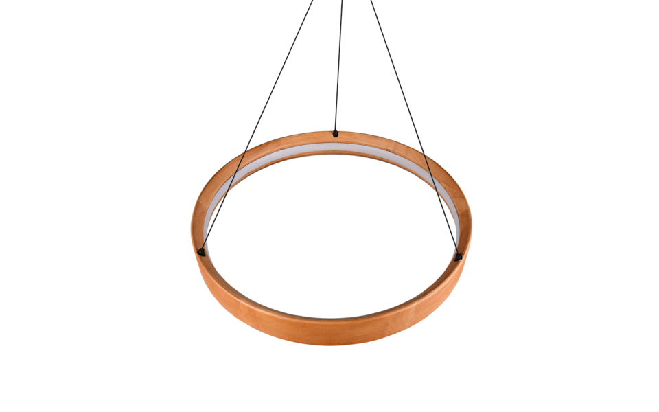 Trio Lighting Trio LYNWOOD hanglamp | LED | houtkleur | Ø 50 cm | IP20 | 1x 28W | 3300 lm | 3000K | dimbaar Trio Lighting Trio LYNWOOD hanglamp | LED | houtkleur | Ø 50 cm | IP20 | 1x 28W | 3300 lm | 3000K | dimbaar
