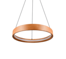 Trio Lighting Trio LYNWOOD hanglamp | LED | houtkleur | Ø 50 cm | IP20 | 1x 28W | 3300 lm | 3000K | dimbaar