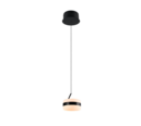 Trio Lighting Trio DIOS hanglamp | LED | mat zwart | Ø 15,5 cm | IP20 | 1x 8W | 800 lm | 2300+3000+4000K | dimbaar