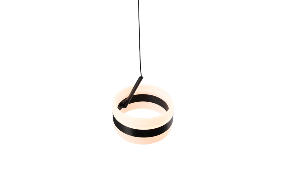 Trio Lighting Trio DIOS pendant light | 8W | black | Ø 15.5 cm | IP20 | 150 cm Trio Lighting Trio DIOS pendant light | 8W | black | Ø 15.5 cm | IP20 | 150 cm