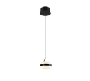 Trio Lighting Trio DIOS hanglamp | LED | mat zwart | Ø 15,5 cm | IP20 | 1x 8W | 800 lm | 2300+3000+4000K | dimbaar