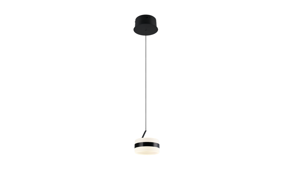 Trio Lighting Trio DIOS pendant light | 8W | black | Ø 15.5 cm | IP20 | 150 cm Trio Lighting Trio DIOS pendant light | 8W | black | Ø 15.5 cm | IP20 | 150 cm