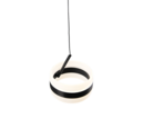 Trio Lighting Trio DIOS hanglamp | LED | mat zwart | Ø 15,5 cm | IP20 | 1x 8W | 800 lm | 2300+3000+4000K | dimbaar
