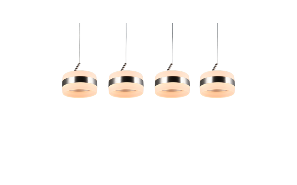 Trio Lighting Trio DIOS LED pendant light | 4x 8W 1000lm 4000K | Ø 85 cm | IP20 | 150 cm