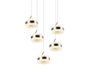 Trio Lighting Trio DIOS LED pendant light | 5x 8W 1000lm 4000K | Ø 45 cm | IP20 | 150 cm