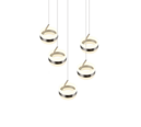 Trio Lighting Trio DIOS LED pendant light | 5x 8W 1000lm 4000K | Ø 45 cm | IP20 | 150 cm