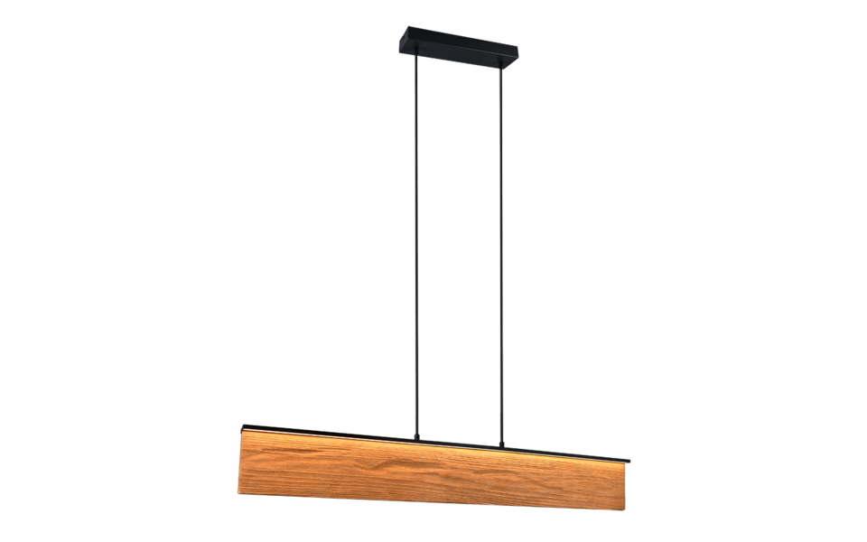 Trio Lighting Trio KALEA hanglamp | LED | houtkleur | 110 x 8,5 cm | IP20 | 1x 39W | 4800 lm | 3000K Trio Lighting Trio KALEA hanglamp | LED | houtkleur | 110 x 8,5 cm | IP20 | 1x 39W | 4800 lm | 3000K