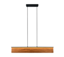 Trio Lighting Trio KALEA hanglamp | LED | houtkleur | 110 x 8,5 cm | IP20 | 1x 39W | 4800 lm | 3000K