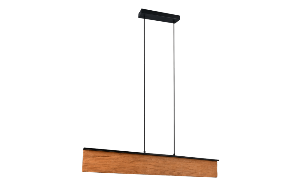 Trio Lighting Trio KALEA hanglamp | LED | houtkleur | 110 x 8,5 cm | IP20 | 1x 39W | 4800 lm | 3000K Trio Lighting Trio KALEA hanglamp | LED | houtkleur | 110 x 8,5 cm | IP20 | 1x 39W | 4800 lm | 3000K