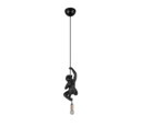 Trio Lighting Trio FIPS hanglamp | E14 Fitting | zwart | 19,5 x 14,5 cm | IP20 | excl. 1x E14 | max. 10W