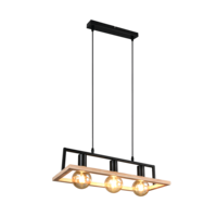 Trio BANO pendant light | E27 | black | IP20