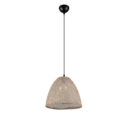 Trio Lighting Trio KIBITO hanglamp | E27 Fitting | natuurlijke afwerking | Ø 32 cm | IP20 | excl. 1x E27 | max. 10W