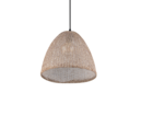 Trio Lighting Trio KIBITO hanglamp | E27 Fitting | natuurlijke afwerking | Ø 32 cm | IP20 | excl. 1x E27 | max. 10W