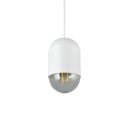 Trio Lighting Trio NARA pendant light | 1x E27 max 40W | chrome | Ø 10.5 cm | IP20 | 150 cm