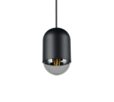 Trio Lighting Trio NARA hanglamp | E27 Fitting | mat zwart | Ø 11 cm | IP20 | excl. 1x E27 | max. 15W