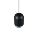 Trio Lighting Trio NARA hanglamp | E27 Fitting | mat zwart | Ø 11 cm | IP20 | excl. 1x E27 | max. 15W