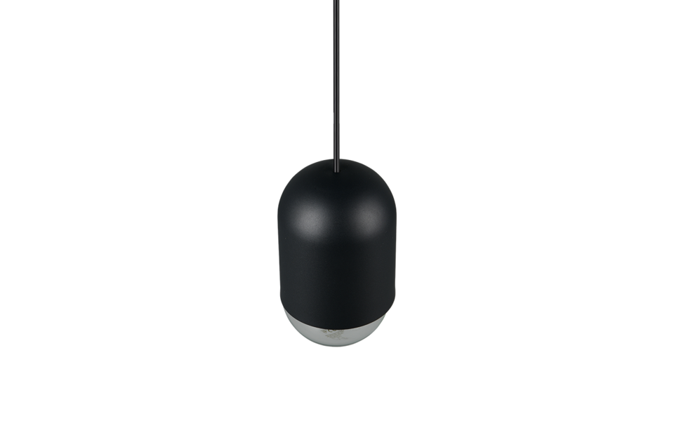Trio Lighting Trio NARA pendant light | 1x E27 max 40W | black | Ø 10.5 cm | IP20 | 150 cm Trio Lighting Trio NARA pendant light | 1x E27 max 40W | black | Ø 10.5 cm | IP20 | 150 cm
