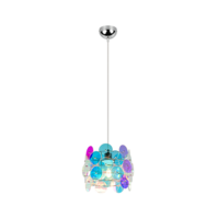 Trio IRIDE hanglamp | transparant iriserend | IP20 | E27 Fitting Trio IRIDE hanglamp | transparant iriserend | IP20 | E27 Fitting