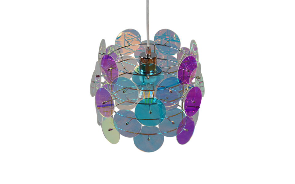 Trio Lighting Trio IRIDE pendant light | 1x E27 max 40W | Ø 25 cm | IP20 | 150 cm