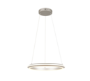 Trio Lighting Trio AMADOR hanglamp | LED | nikkel mat | Ø 45 cm | IP20 | 1x 34W | 4000 lm | 2300+3000+4000K | dimbaar