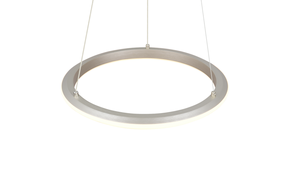 Trio Lighting Trio AMADOR hanglamp | LED | nikkel mat | Ø 45 cm | IP20 | 1x 34W | 4000 lm | 2300+3000+4000K | dimbaar Trio Lighting Trio AMADOR hanglamp | LED | nikkel mat | Ø 45 cm | IP20 | 1x 34W | 4000 lm | 2300+3000+4000K | dimbaar