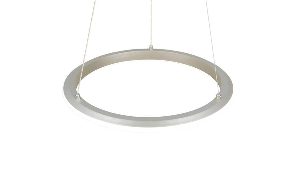 Trio Lighting Trio AMADOR hanglamp | LED | nikkel mat | Ø 45 cm | IP20 | 1x 34W | 4000 lm | 2300+3000+4000K | dimbaar Trio Lighting Trio AMADOR hanglamp | LED | nikkel mat | Ø 45 cm | IP20 | 1x 34W | 4000 lm | 2300+3000+4000K | dimbaar