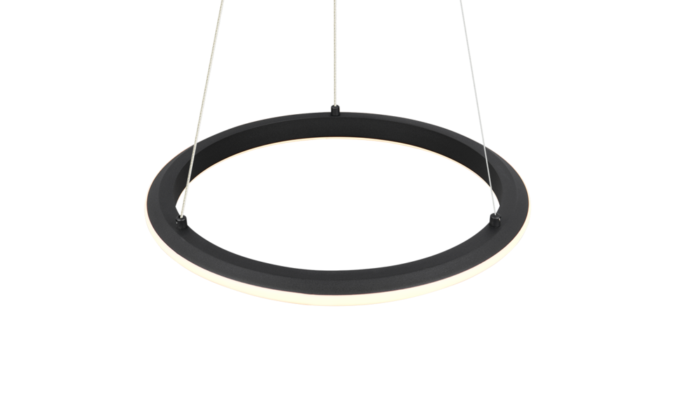 Trio Lighting Trio AMADOR pendant light | 35W | black | Ø 45 cm | IP20 | 150 cm