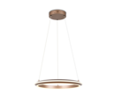 Trio Lighting Trio AMADOR pendant light | 35W | mocha brown | Ø 45 cm | IP20 | 150 cm