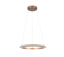 Trio Lighting Trio AMADOR hanglamp | LED | koffie | Ø 45 cm | IP20 | 1x 34W | 4000 lm | 2300+3000+4000K | dimbaar
