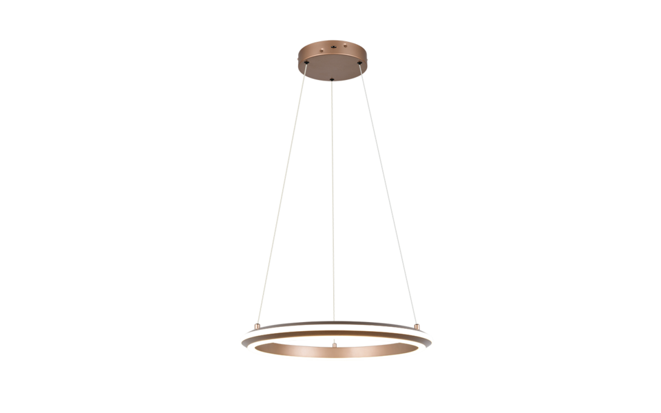 Trio Lighting Trio AMADOR pendant light | 35W | mocha brown | Ø 45 cm | IP20 | 150 cm